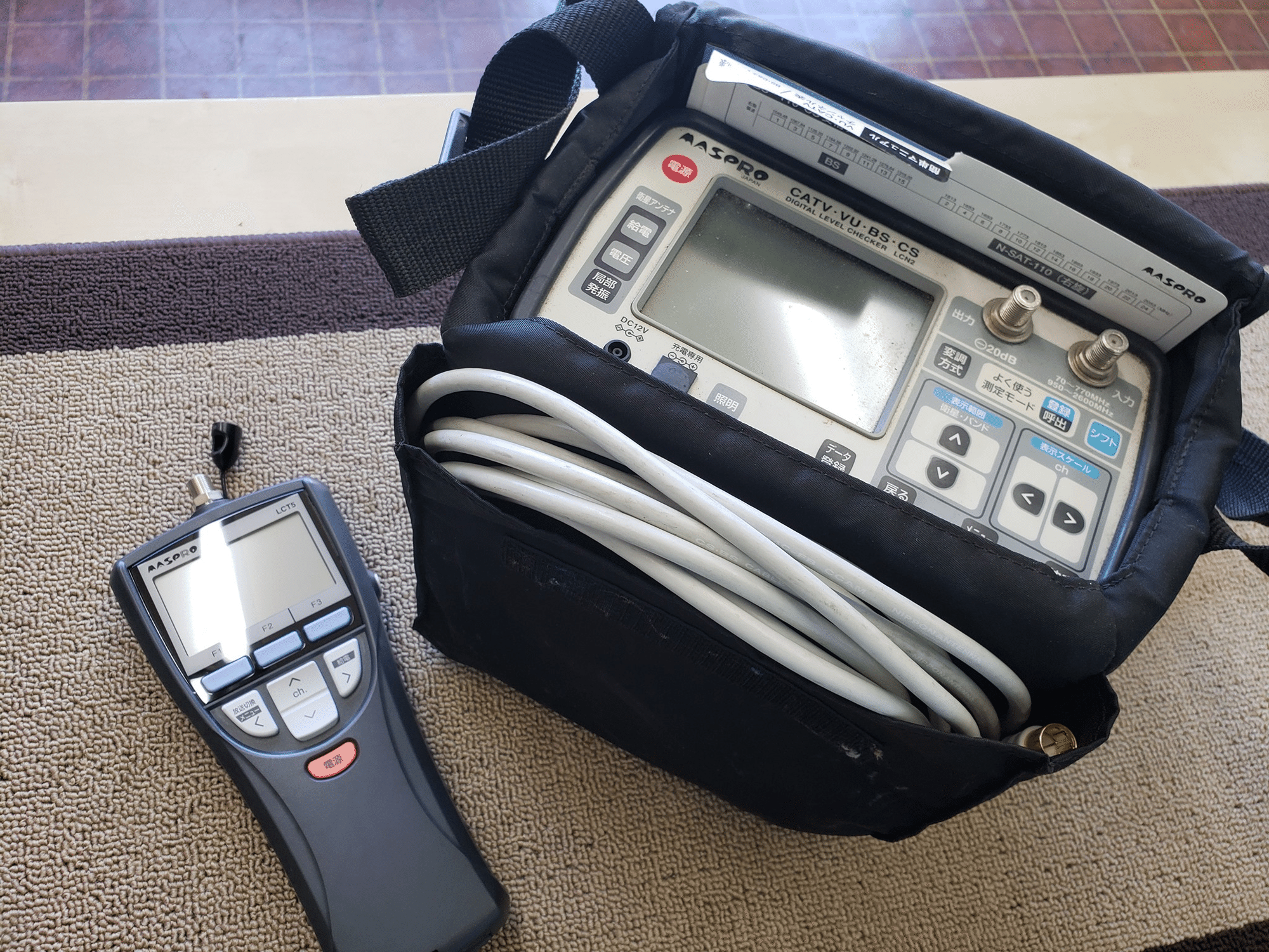 マスプロ デジタルレベルチェッカー LCT5｜有)越谷電器