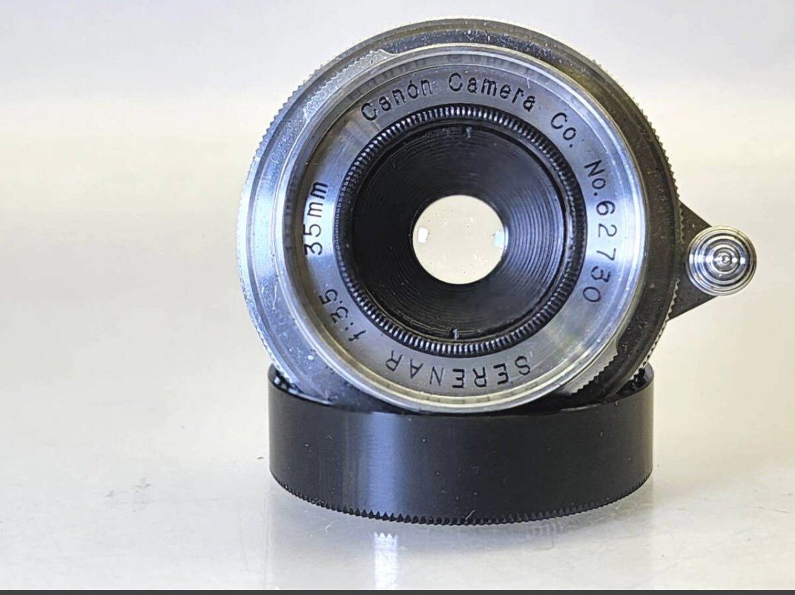 キヤノン Serenar 35mm F3.5を(危険がいっぱいの)オークションで購入