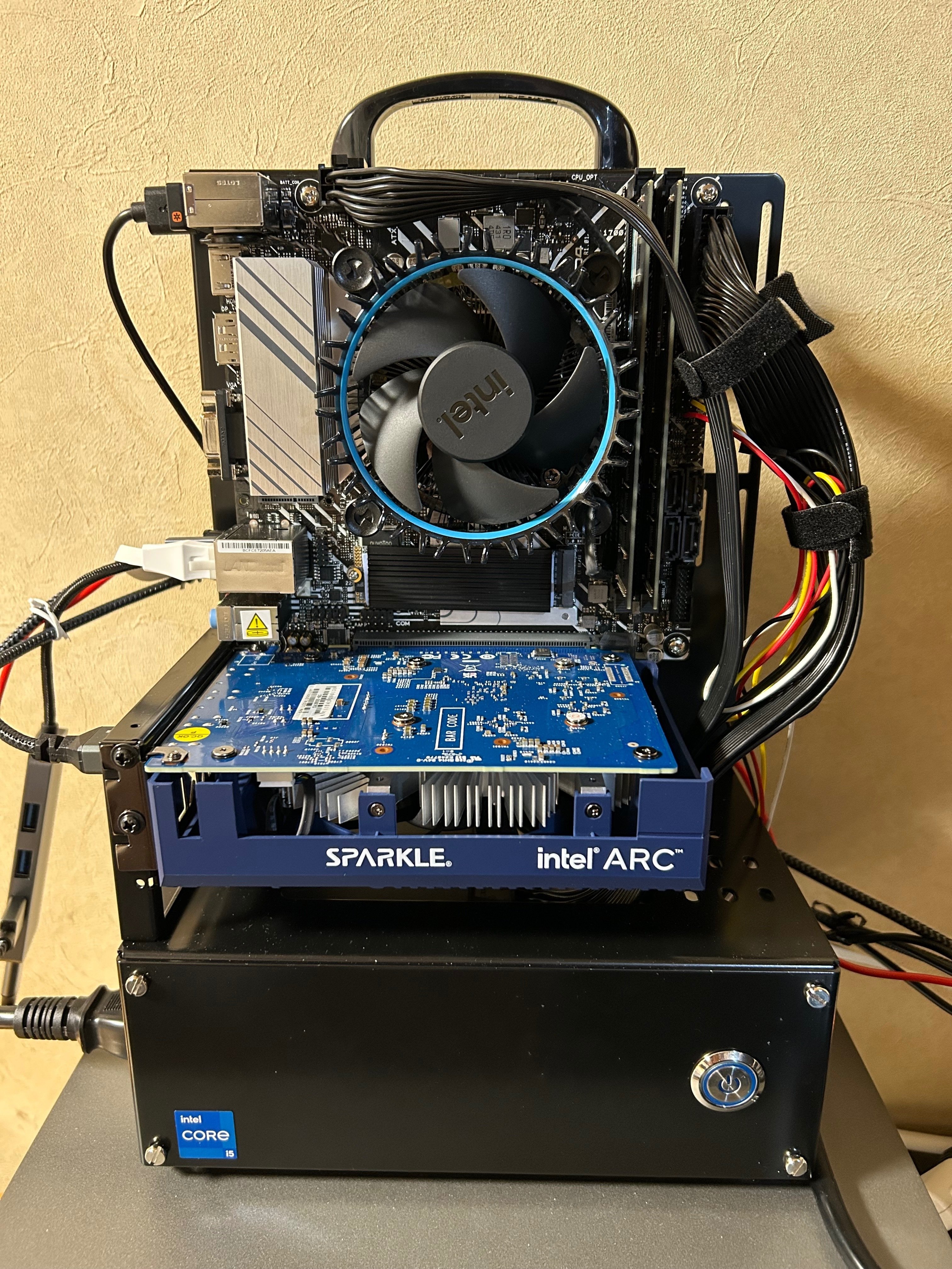 自作PC】長尾製作所フレームで今更ローエンドなINTEL PCを作る｜Qoo