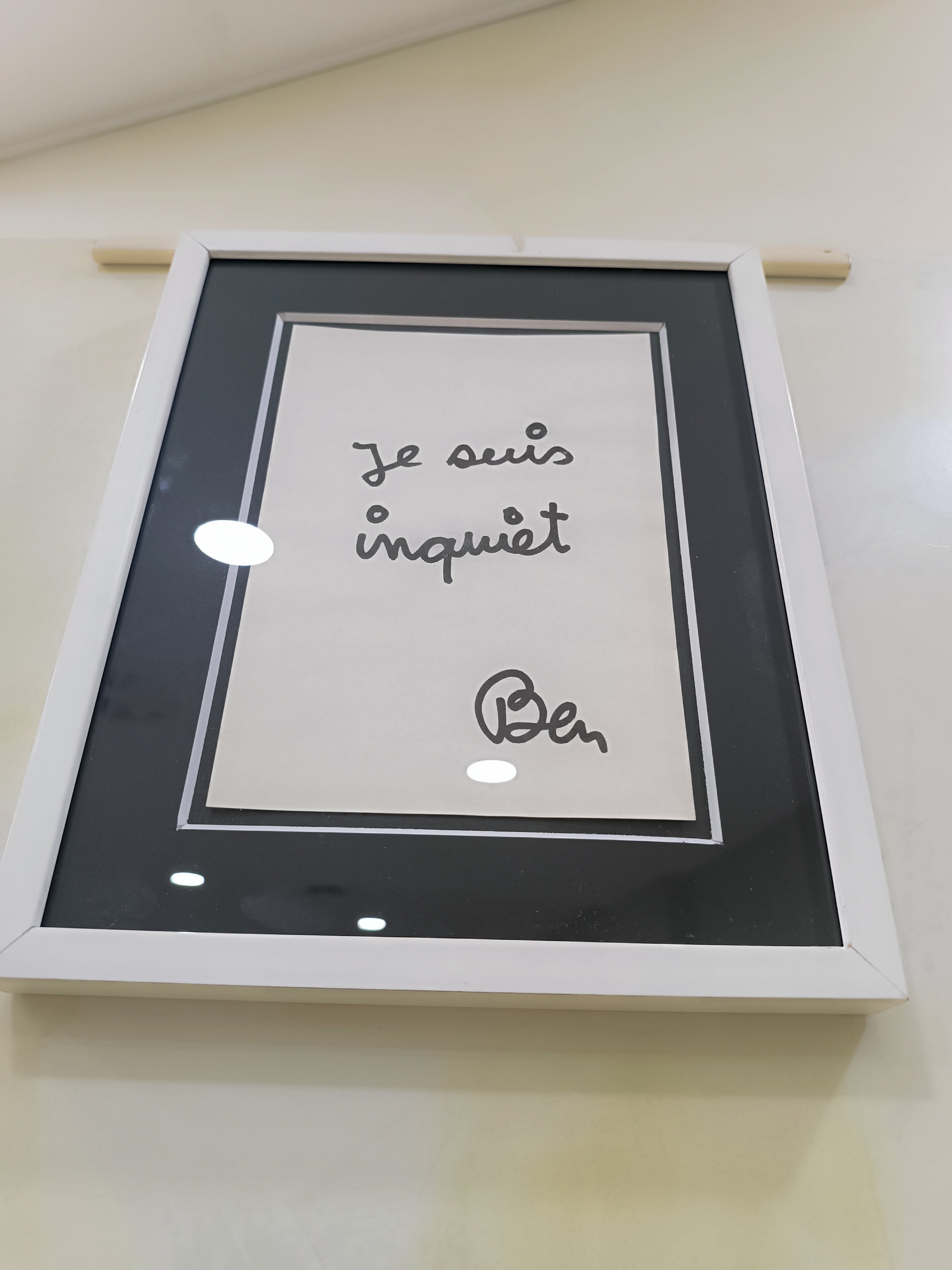 フランス人アーティストBen Vautierの回顧展を鑑賞する｜シマ子