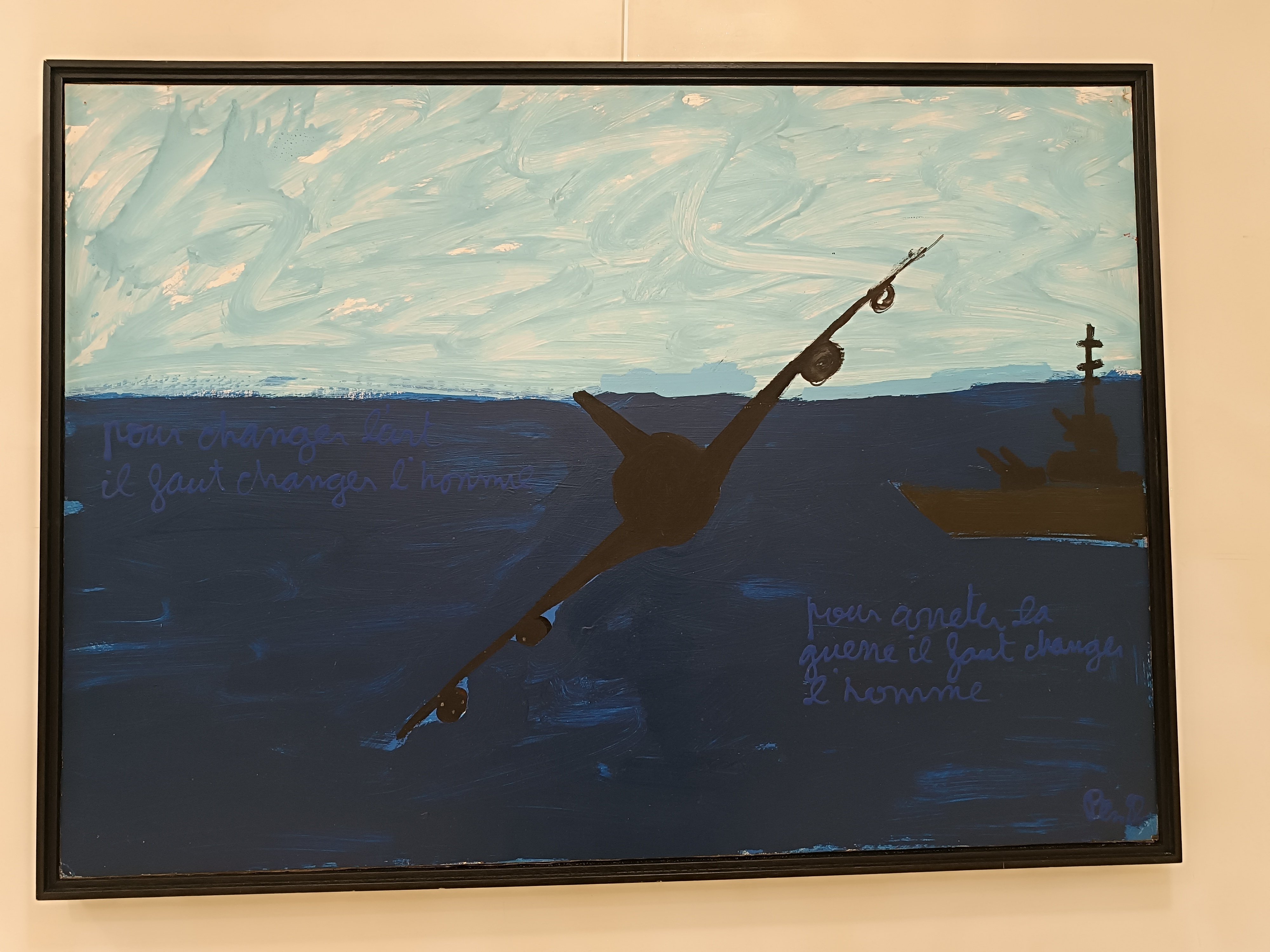 フランス人アーティストBen Vautierの回顧展を鑑賞する｜シマ子