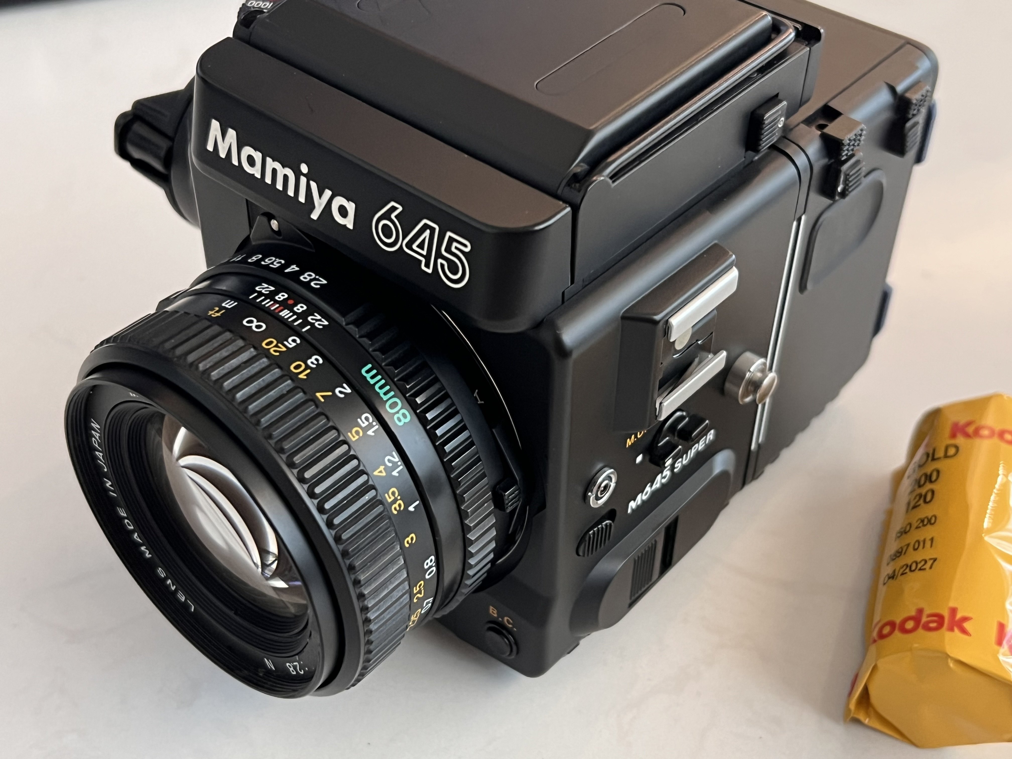 中判フィルムカメラ ｜ Mamiya M645 Super #1｜beach_wave888