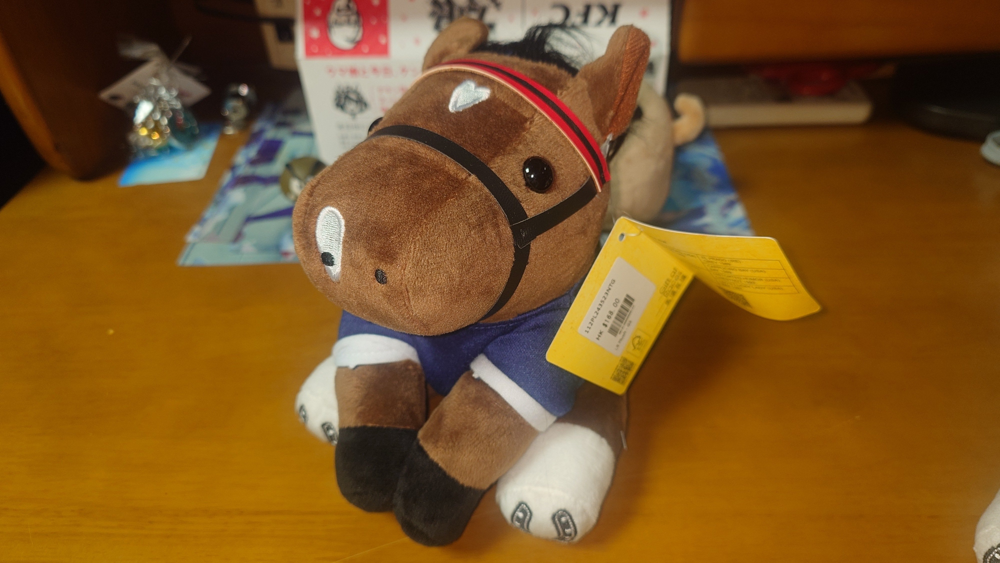 ゴールデンシックスティ Sサイズ 香港競馬 ぬいぐるみ ゴールデン