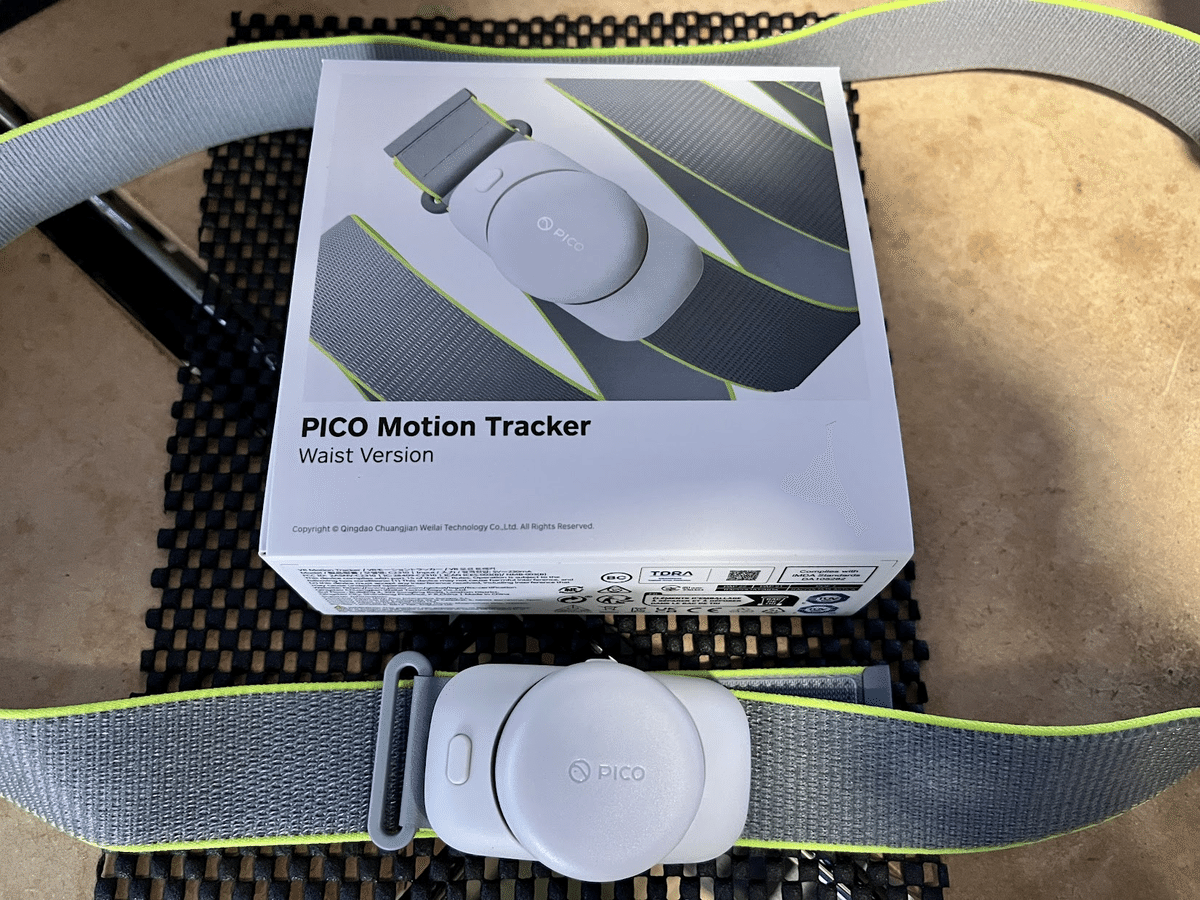 我が家にPICO Motion Tracker Waist Versionがやってきた！｜Daigororin