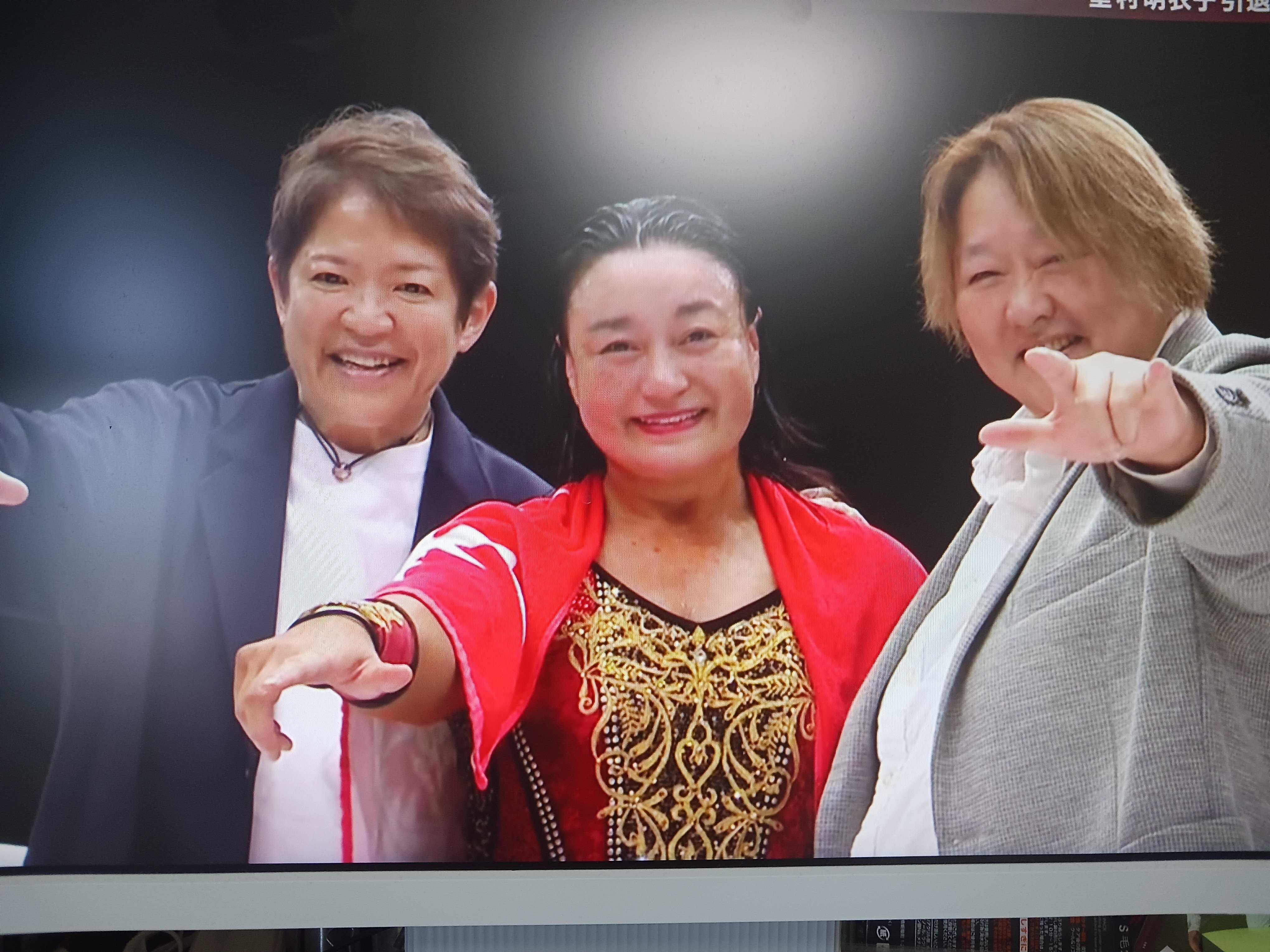 里村明衣子引退試合｜伊野尾宏之