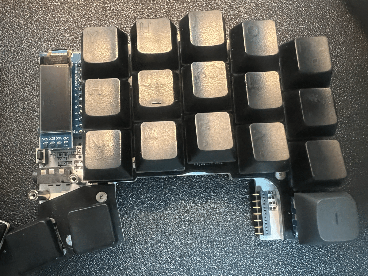 keyball39無線化キット「SeaSide39」ビルドログ｜kazy