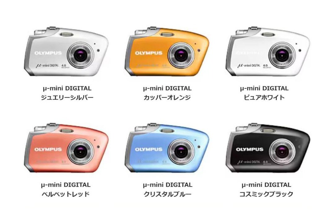 OLYMPUSの μ-mini DIGITAL と、xD-Picture Card と、Woody-1の話