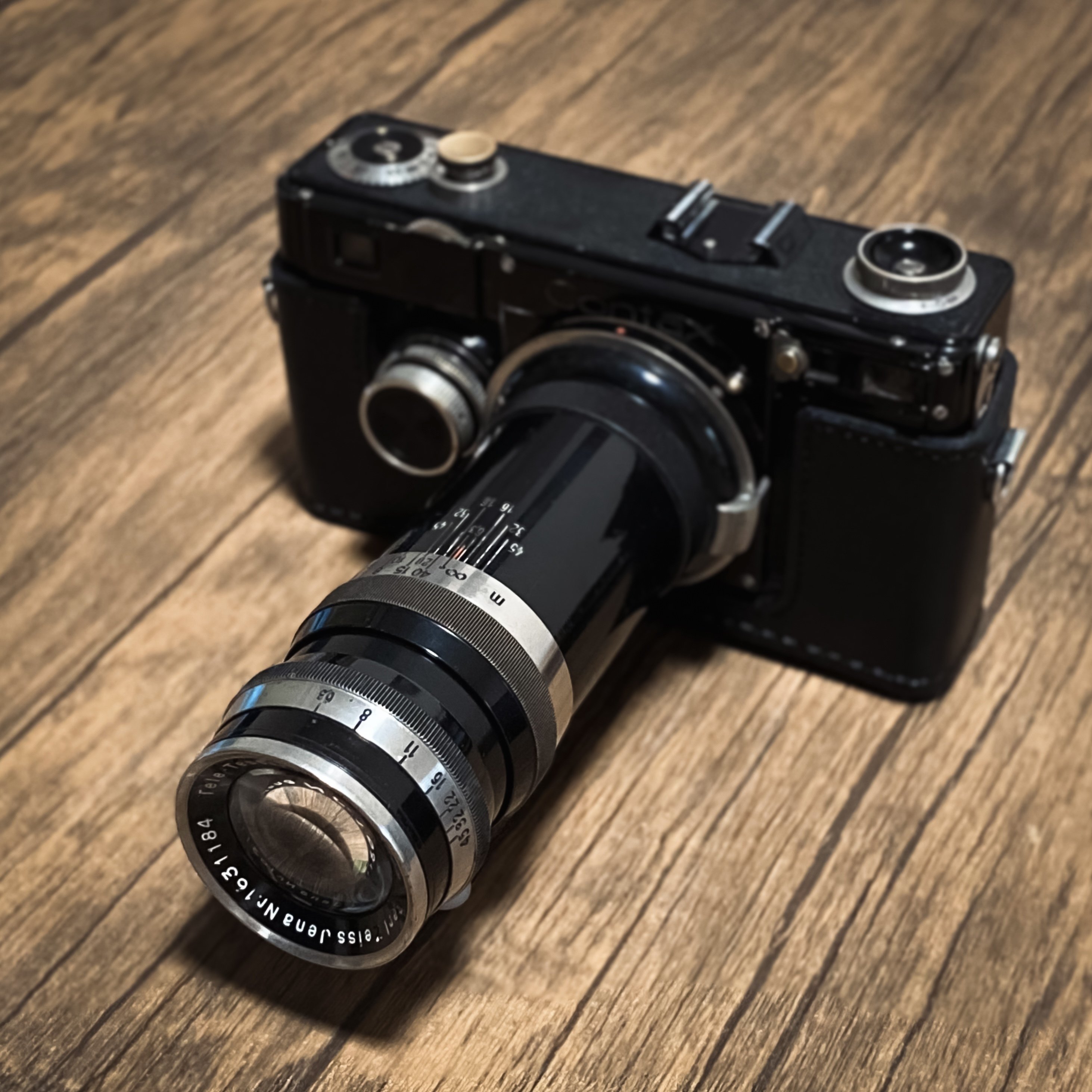 距離計連動の限界に挑む!『Carl Zeiss Jena Tele-Tessar K 18cm f6.3