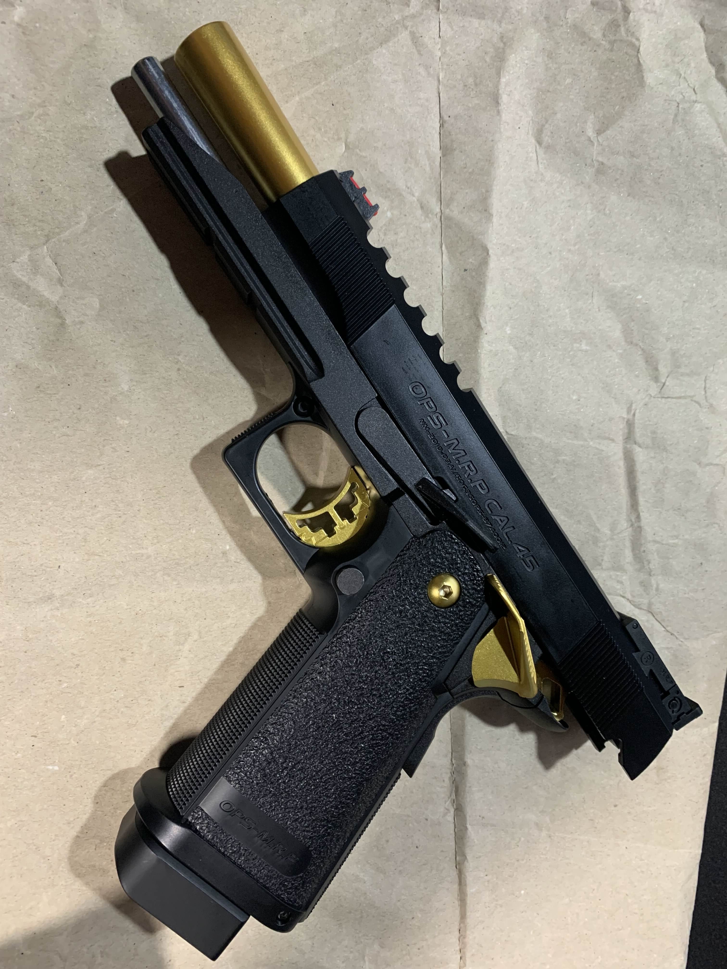 趣味のエアソフトガン01～hi-capaゴールドマッチ～｜yoll