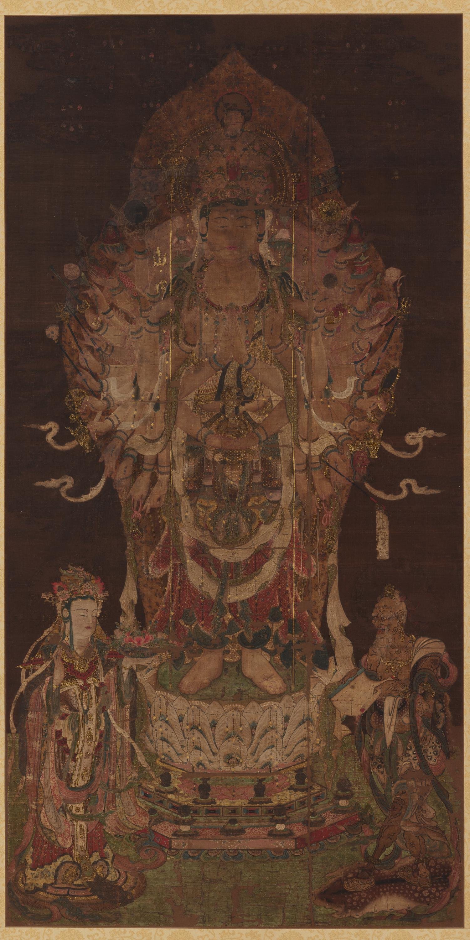 千手観音像──手のひらに、目、目、目。｜ごんべnote