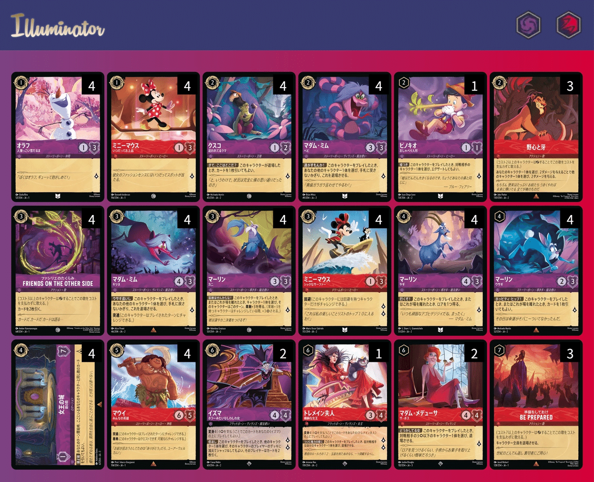 ロルカナルビーアメジストデッキまとめ売りタマトア等