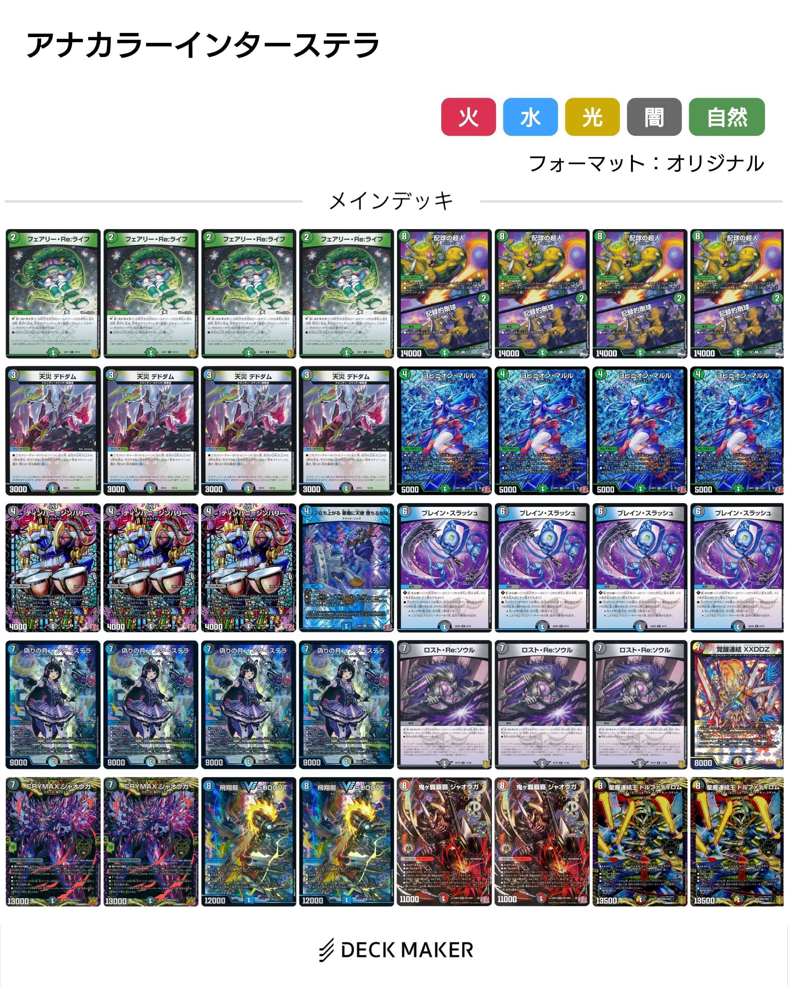 アナカラーインターステラについて｜ツバメガエシ