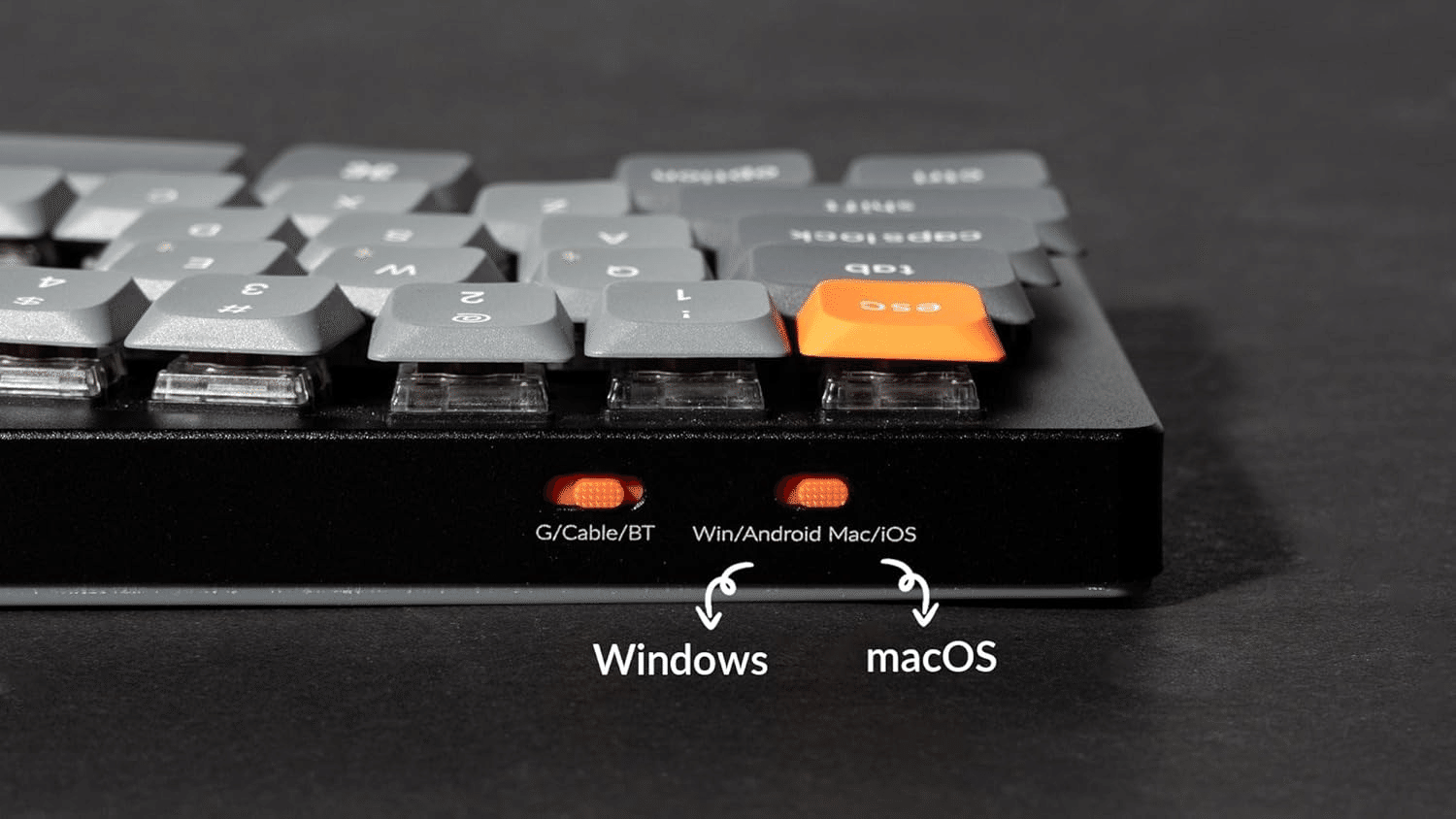 Keychron K11 Max Alice 3WAY JIS RGB ホットスワップ ロープロ (茶軸