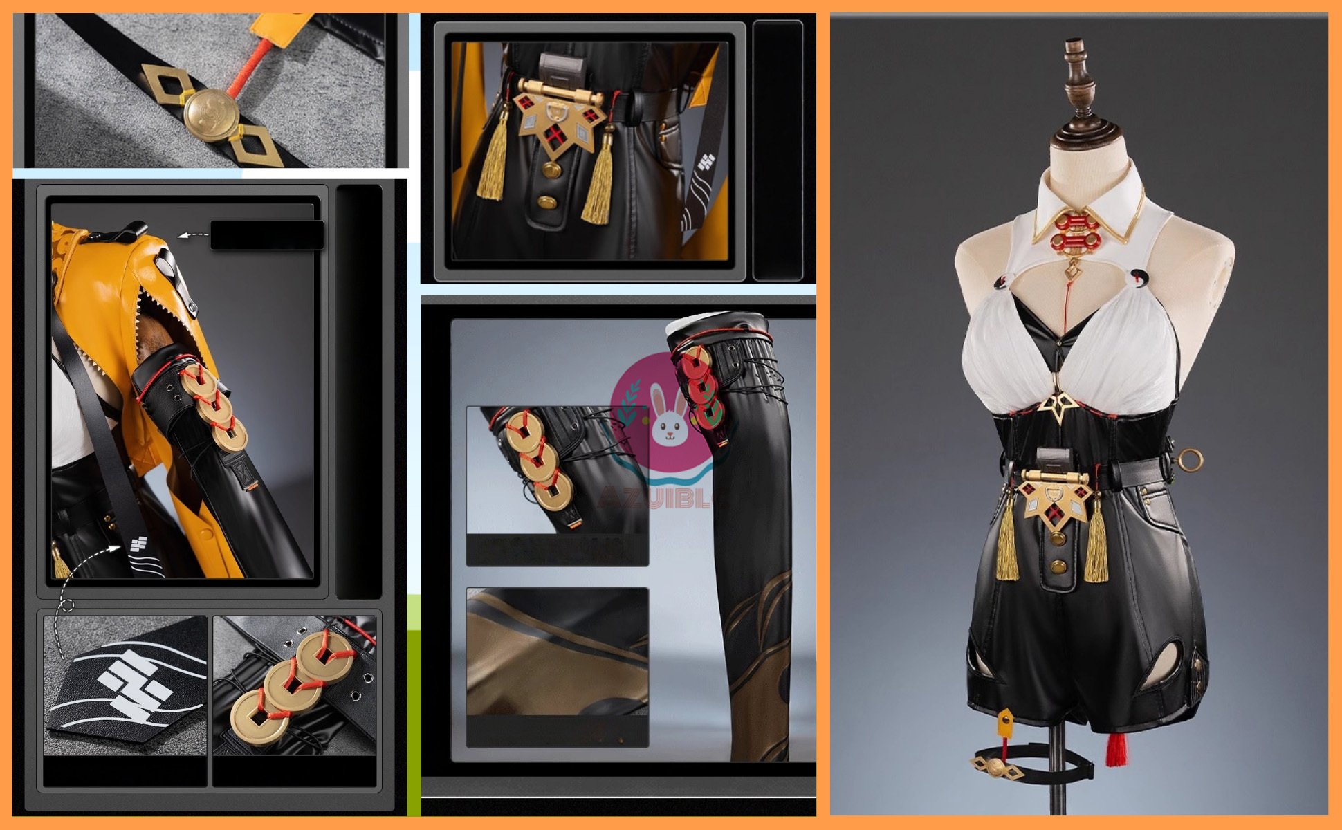 AZUIBLC新作入荷#ゼンレスゾーンゼロ 新キャラ【#儀玄】のコスチューム