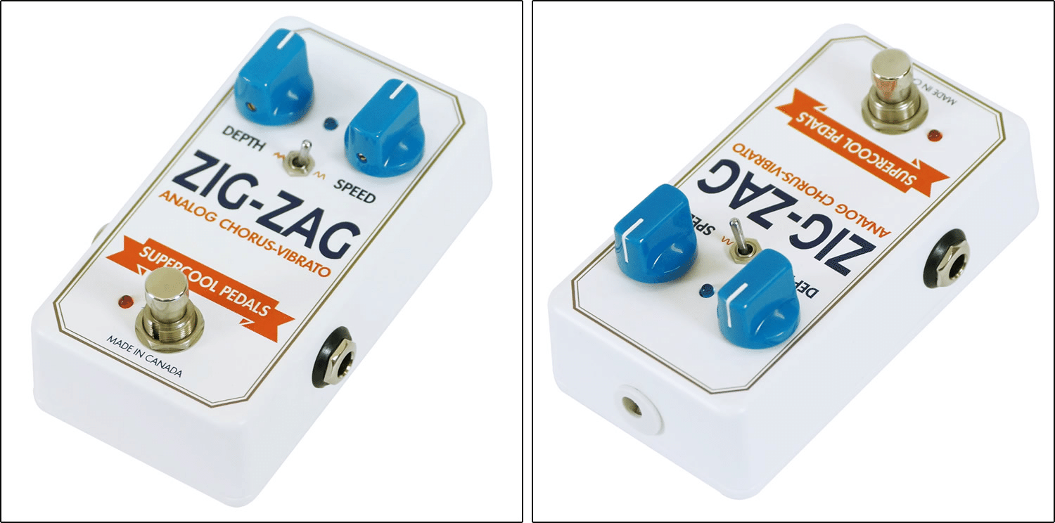 Supercool Pedals】現代仕様のアナログ・コーラス／ビブラート「ZIG