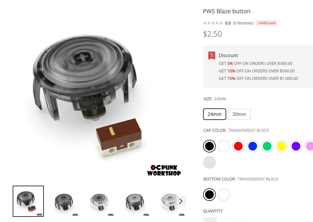 PunkWorkShop（本国）から新Blazeを購入したお話｜おまる