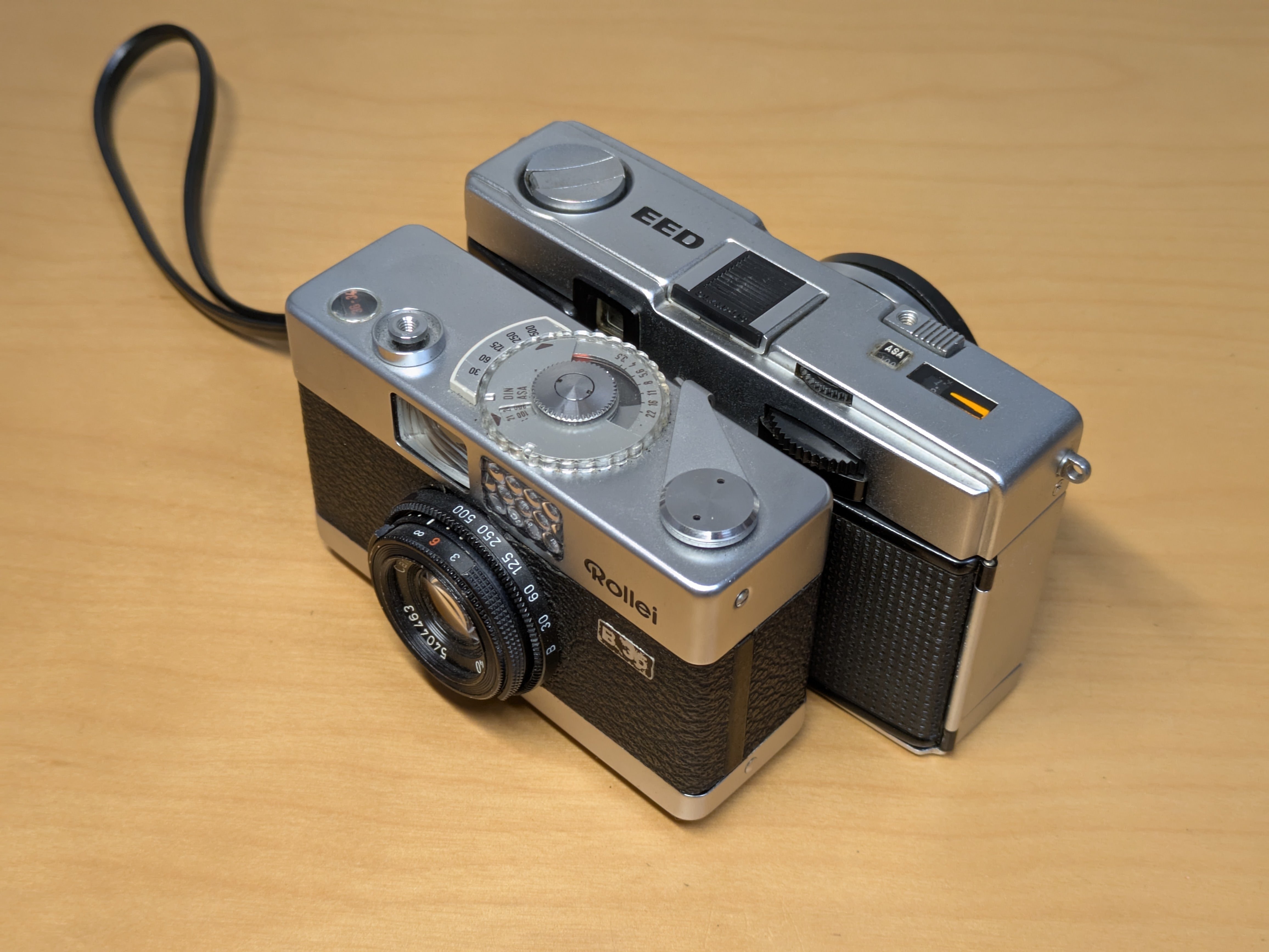 懐中カメラ Rollei B35｜山にも街にも持ち出しやすいコンパクト