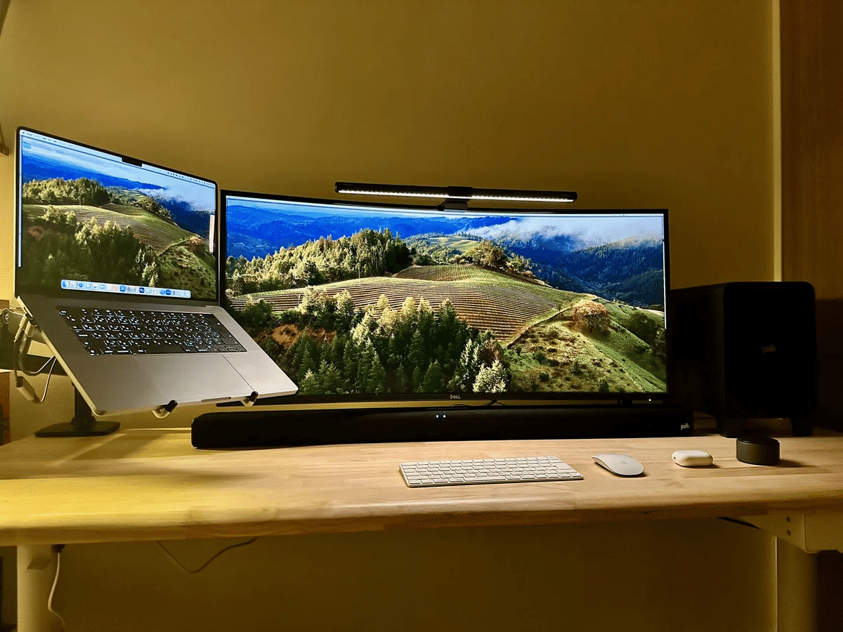 巨大なU4025QWを支える為にDellシングルモニターアームMSA20を導入