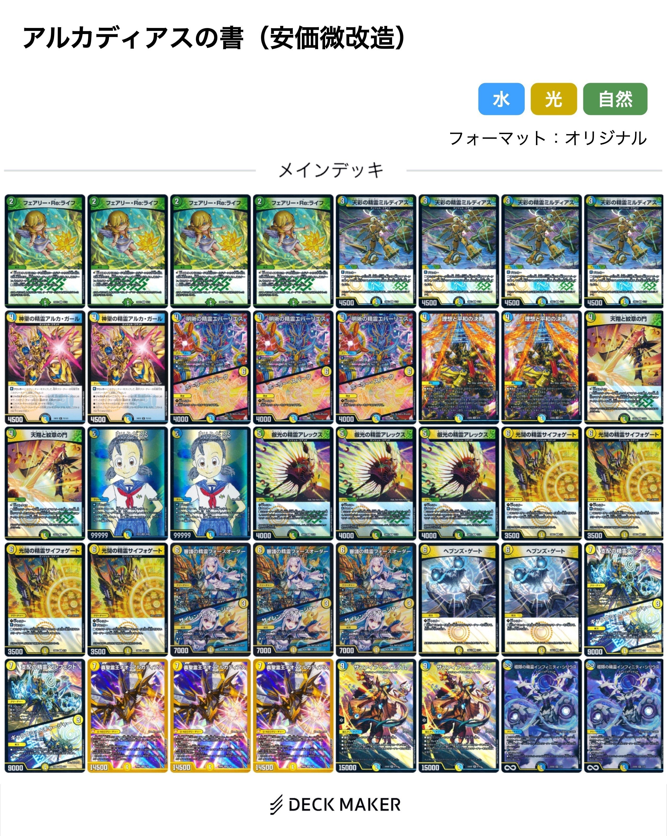 アルカディアスの書改造｜法相