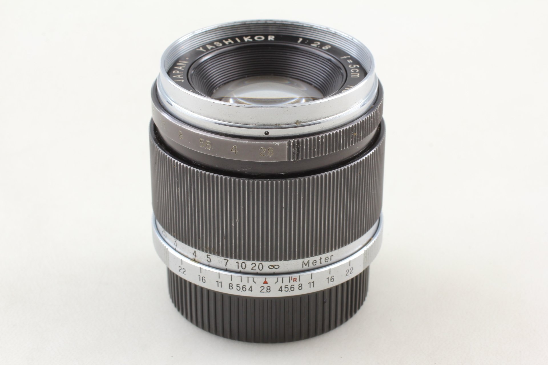 Yashica Yashikor 5cm F/2.8 L39の分解｜フィルムカメラ修理のアクアカメラ