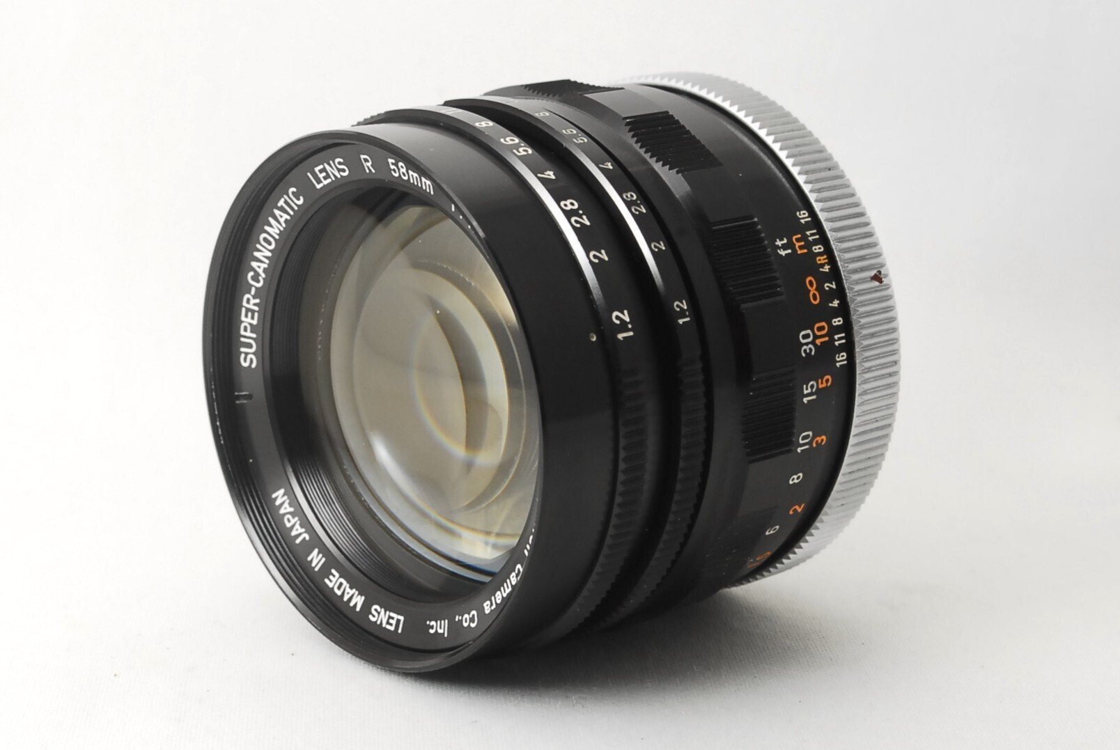 Canon Super Canomatic Lens R 58mm F/1.2の分解｜フィルムカメラ修理