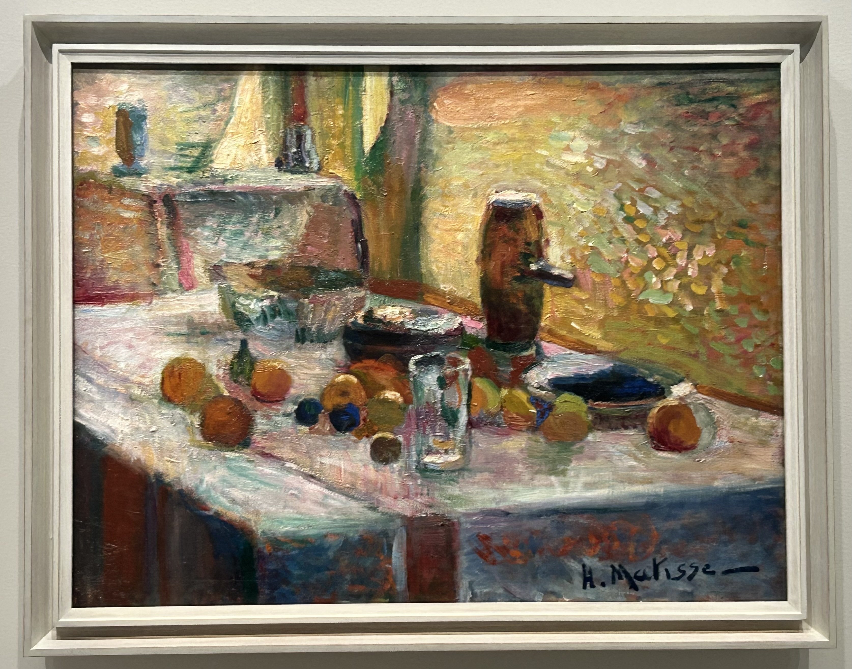 子供のためのオランジュリー美術館(224)予感/若いマティス・オレンジを