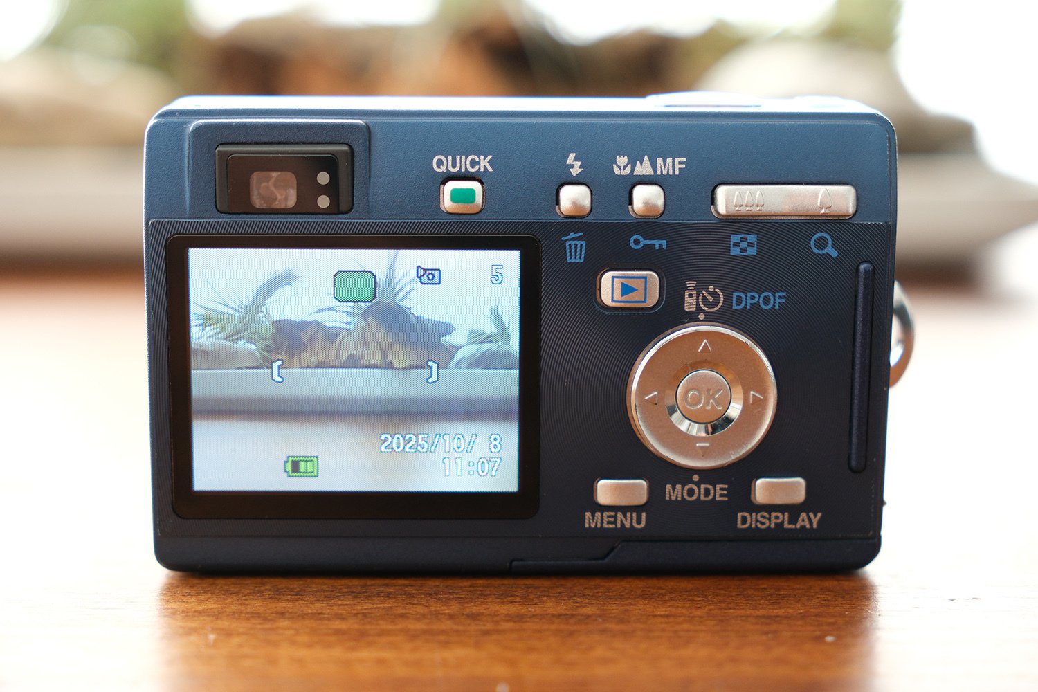 オールドコンデジの世界】PENTAX Optio S5i ・超コンパクトなデジカメ