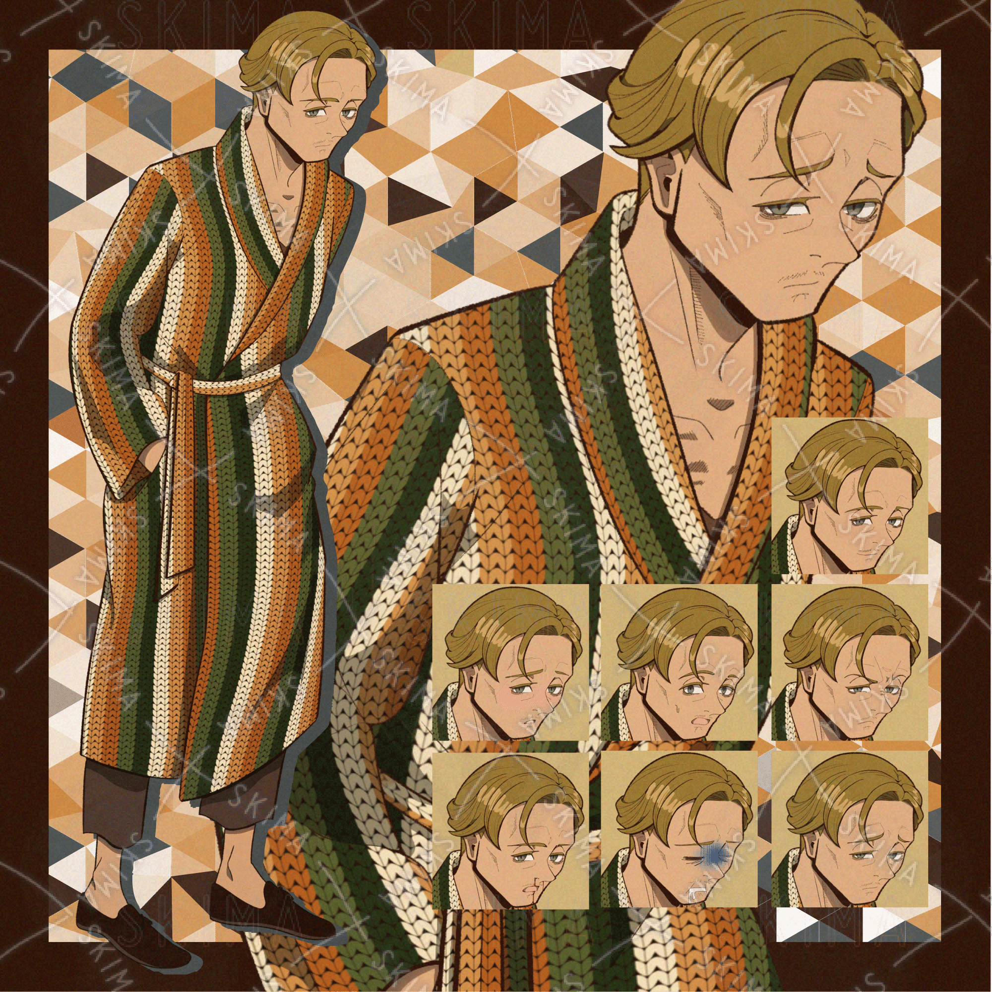 10月に制作した立ち絵・その他イラスト｜珍野 苦沙弥