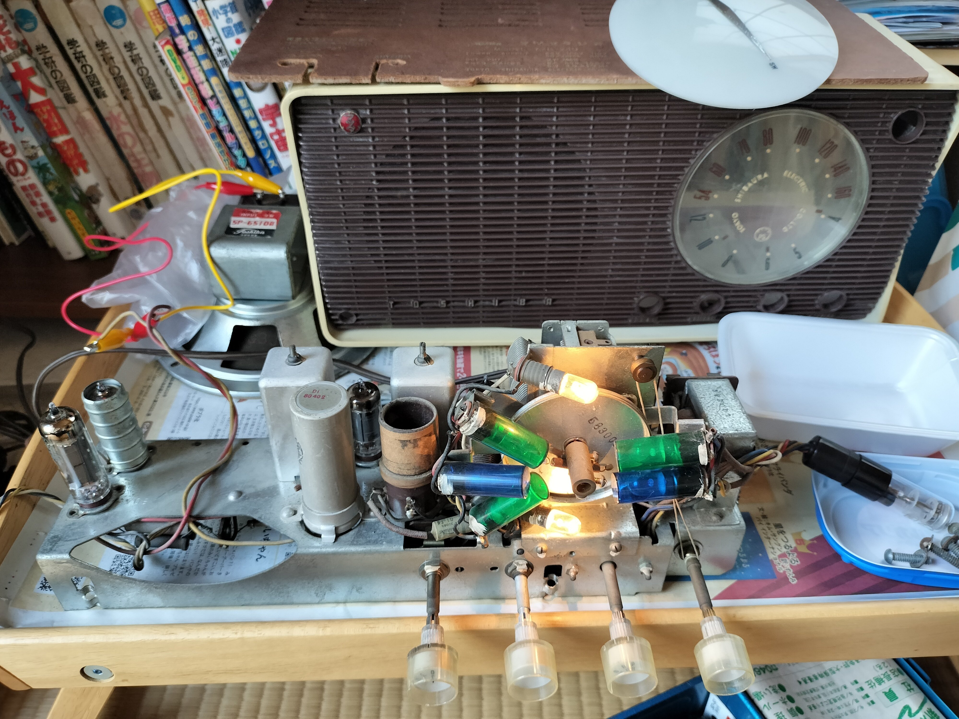 復活！真空管ラジオ・マツダ6ZB-240 修理記録｜RYU KASA