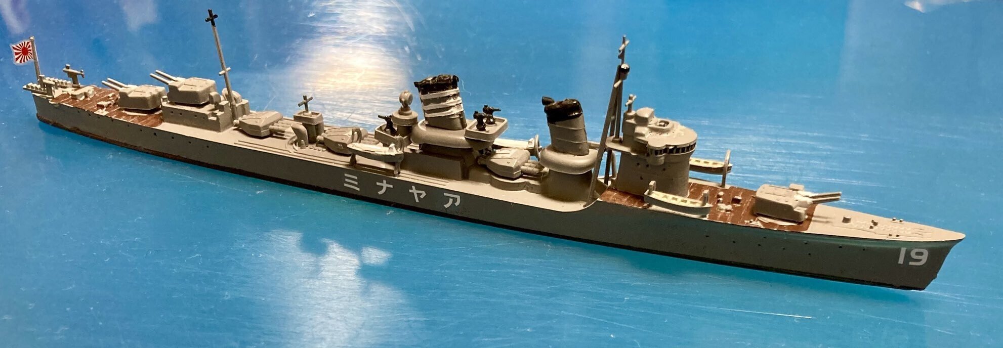 ソロモンの狼 駆逐艦 綾波 1/700 スケール タミヤ 1/700 ウォーター