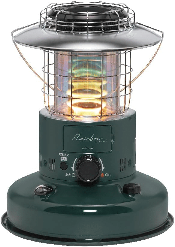 トヨトミのレインボーストーブRL251Gを冬キャンプ初心者が使ってみる