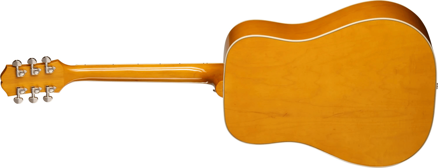 渋いナチュラル登場！ギブソン直系エピフォンによる「Dove Studio