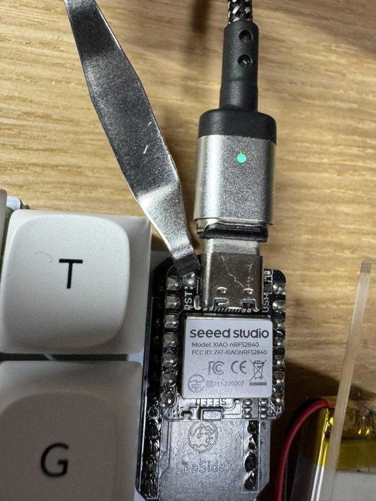 SeaSideX】Keyballを無線化して最強になりました｜やまなみ