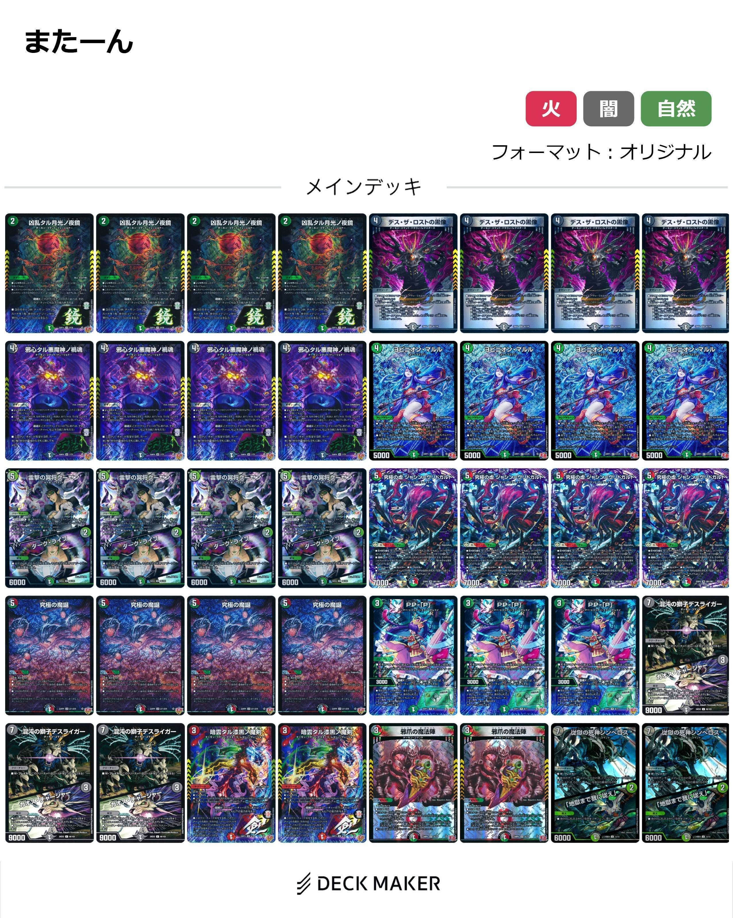 終淵】新弾クソデッキ発表会W【全文無料】｜◇帽子