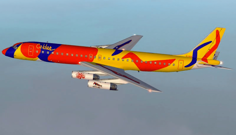 大好きなエアライン ②BRANIFF カラフル・ポップな機体が空を飛ぶ