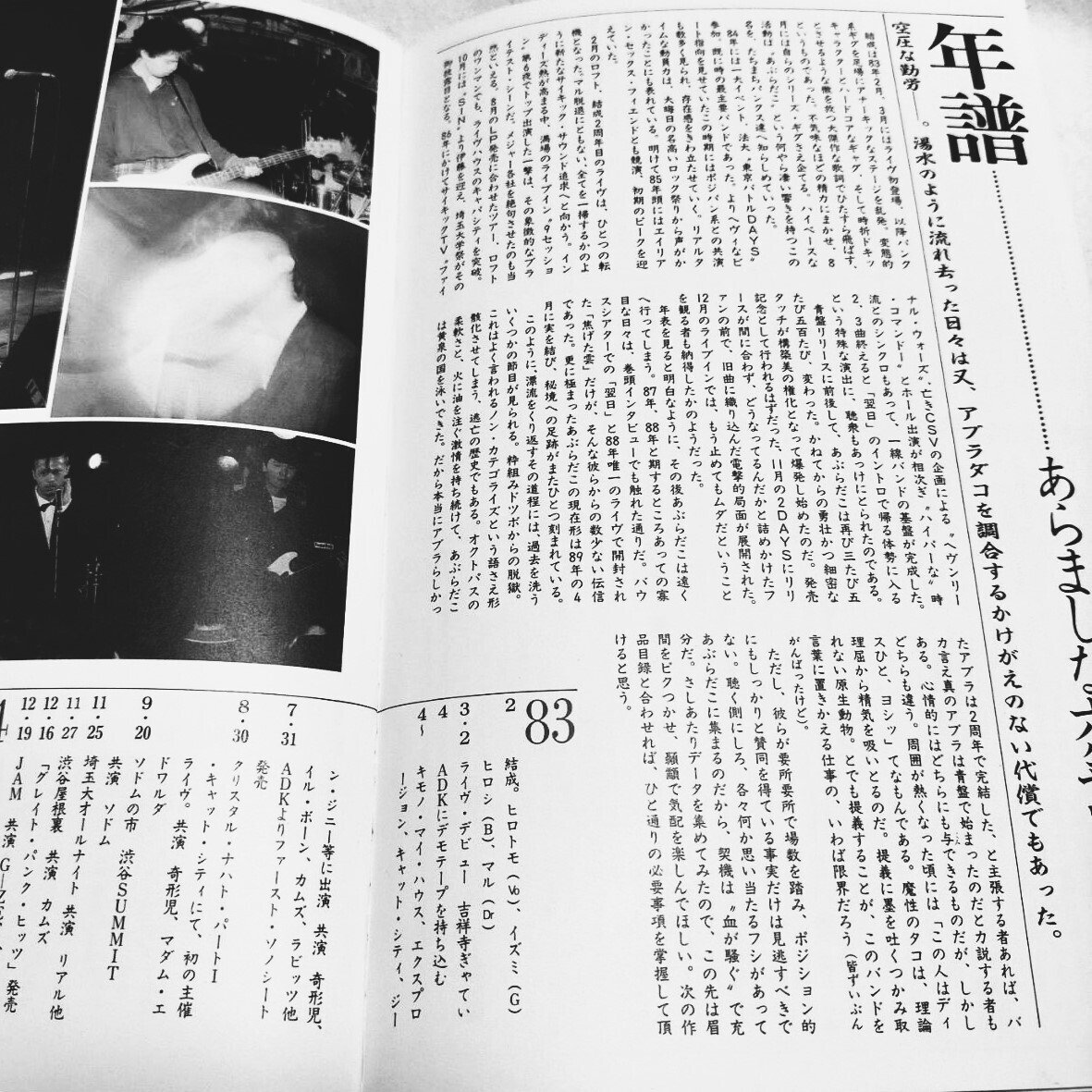 あぶらだこ 表紙画:花輪和一 伝説の『フールズメイト増刊 あぶらだこ