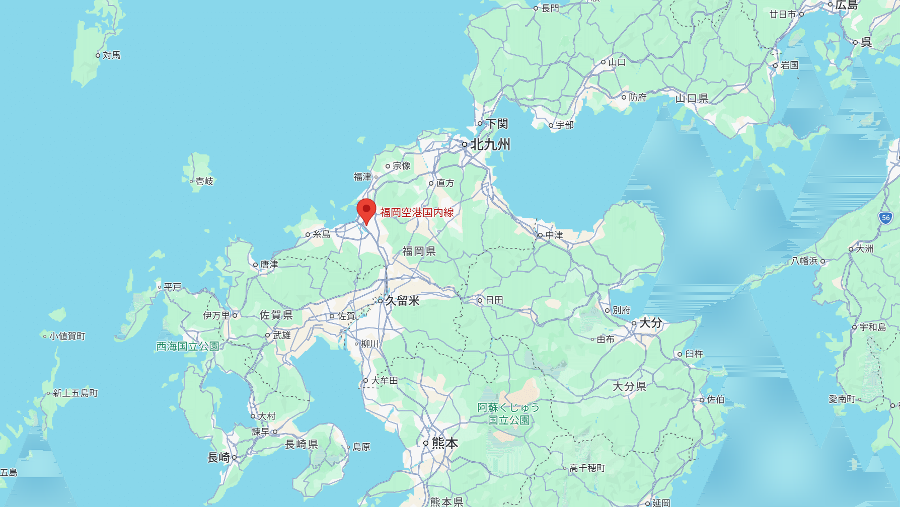 機窓画像コレクション「福岡空港から別府湾」／2025年4月｜菅野ノリヒコ