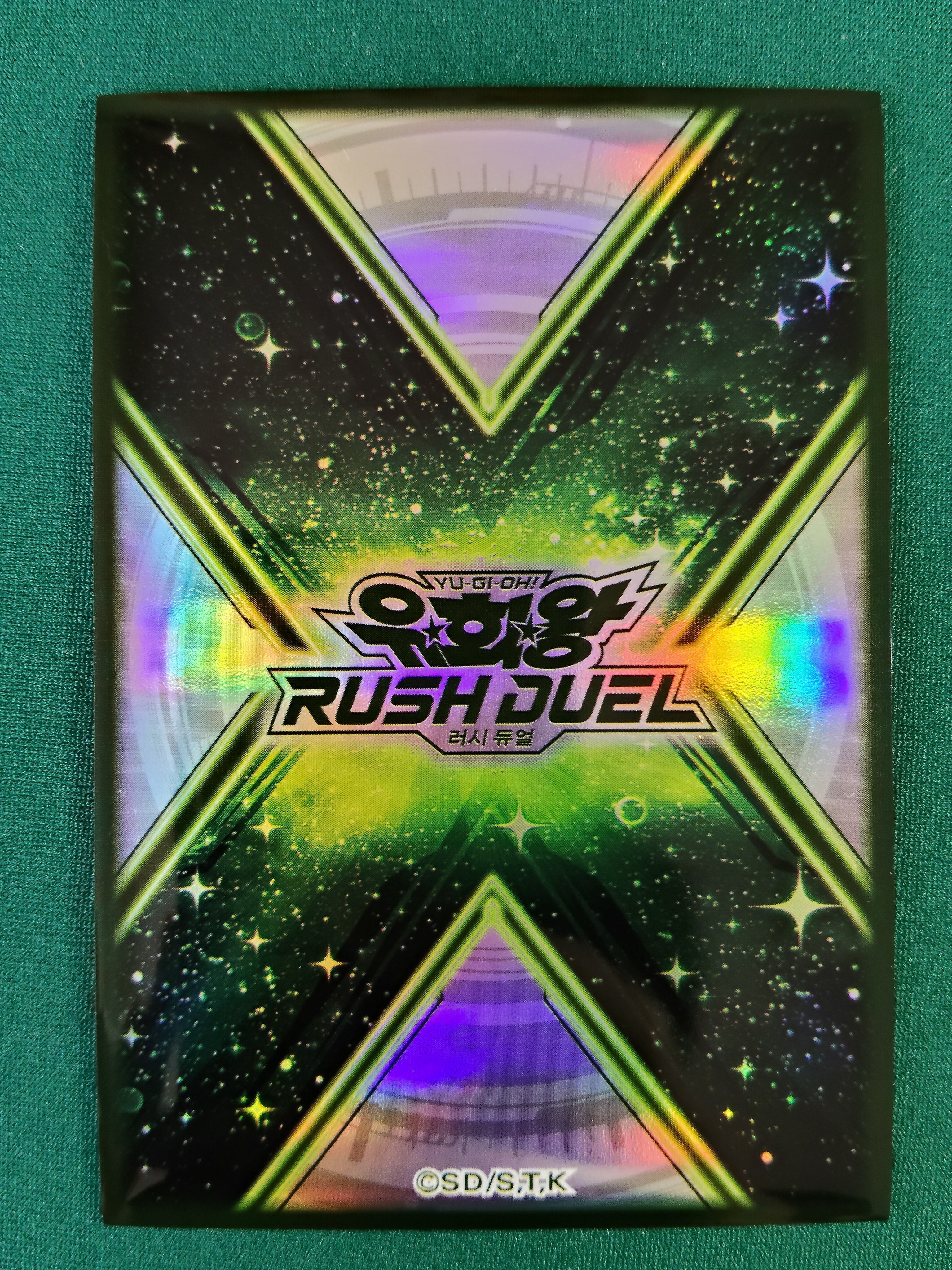 遊戯王】 サプライ紹介 緑（グリーン）色 ロゴスリーブ｜塩原