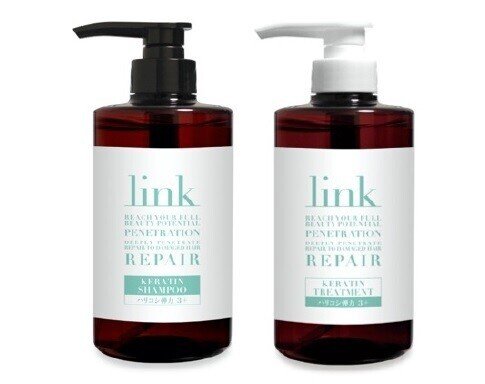 髪質改善トリートメントに ケラチンラインが追加 『リンク ケラチン