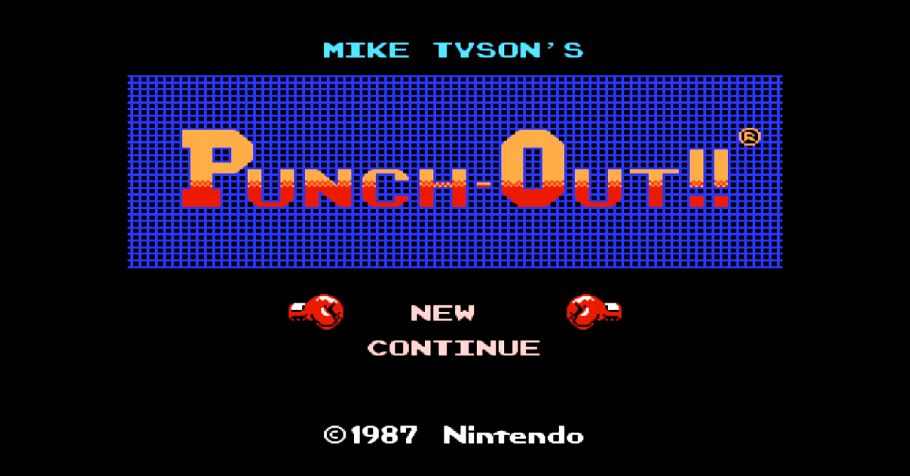 Switch版からファミコン版へ。マイクタイソンがいないパンチアウト