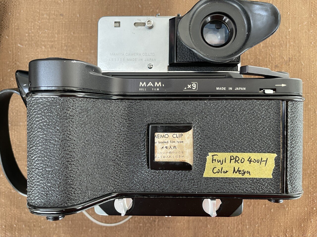 Using Mamiya Universal Press｜怪力熊男