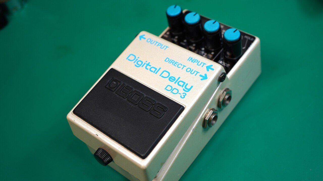 BOSS DD-3 MADE IN JAPAN 1st Versionの修理｜ebi-san