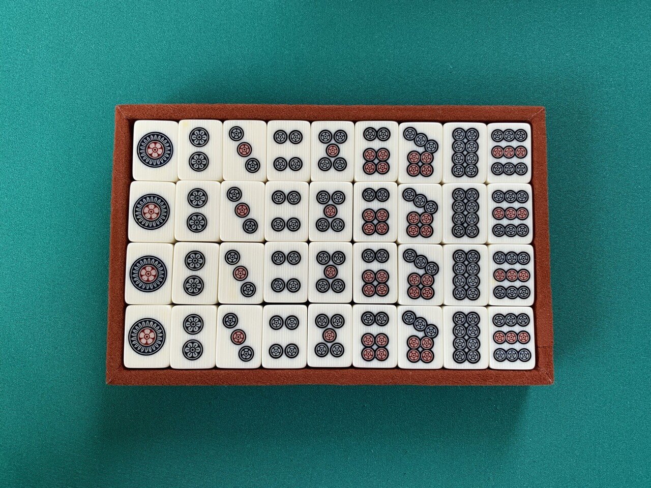 任天堂 役満ブルー 麻雀牌 牌綺麗 練り牌 青 ダイヤ牌 任天堂 役満