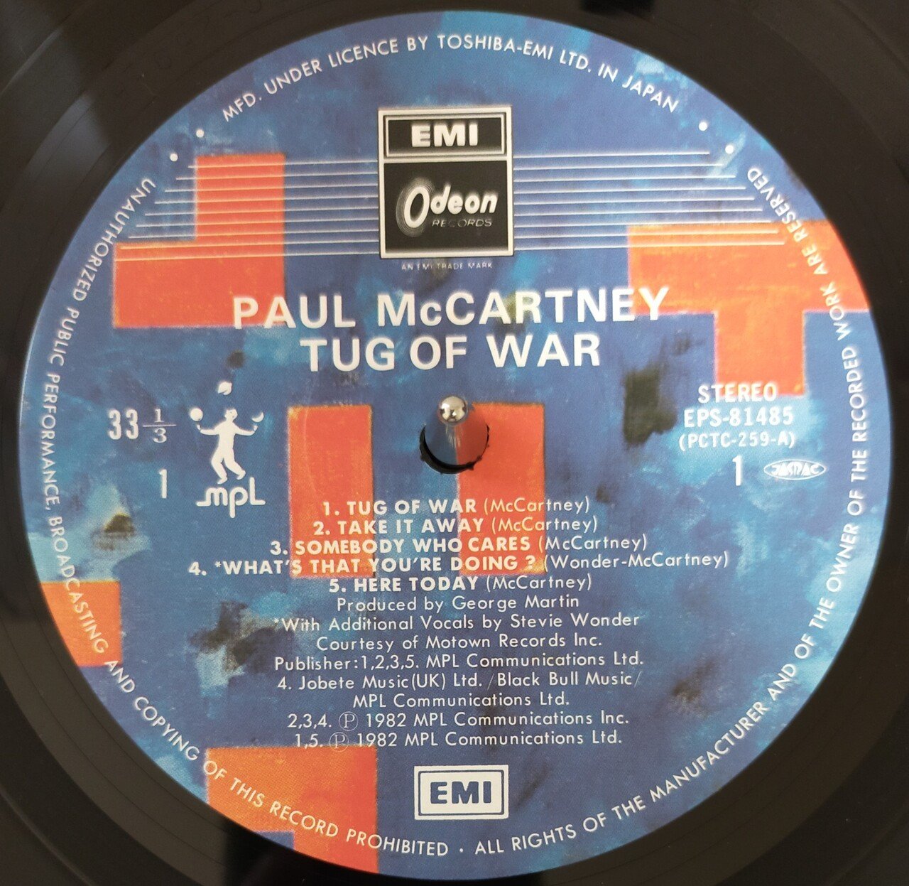Paul McCartney『Tug Of War』 (1982)｜Feelin'Groovy音日記