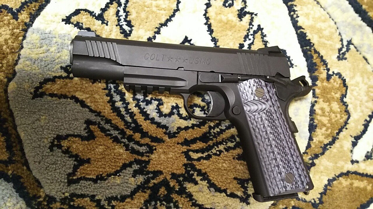 東京マルイ COLT M45A1ブラック（コルト レールガン）レビュー