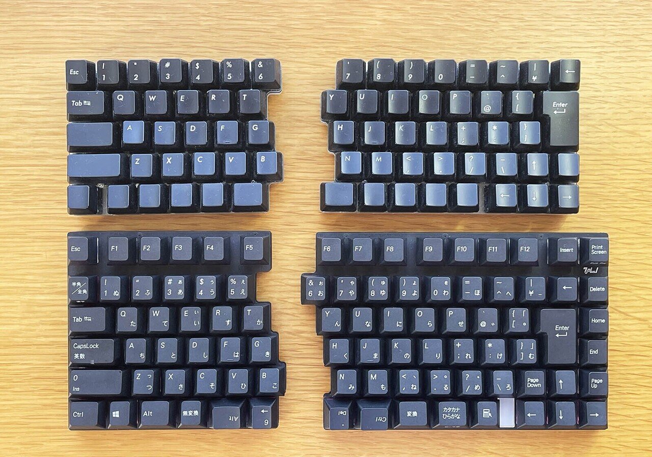 日本語配列 左右分離型自作キーボード JISplit89を使ってみた｜三雲岳斗