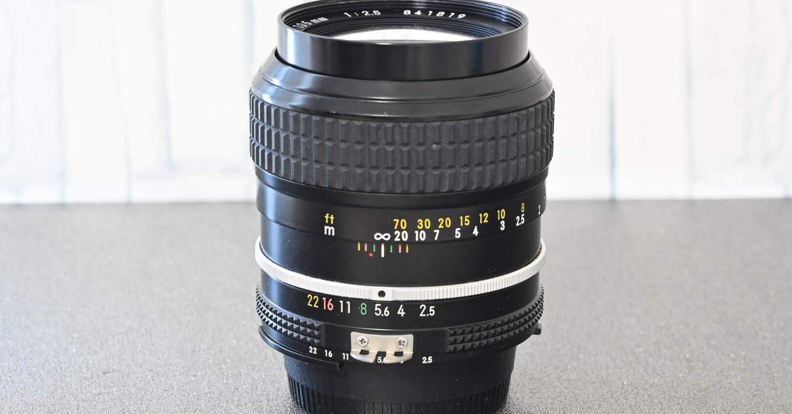 New Nikkor 105mm F2.5 を整備して，スナップ写真を撮ってみた｜ザブ