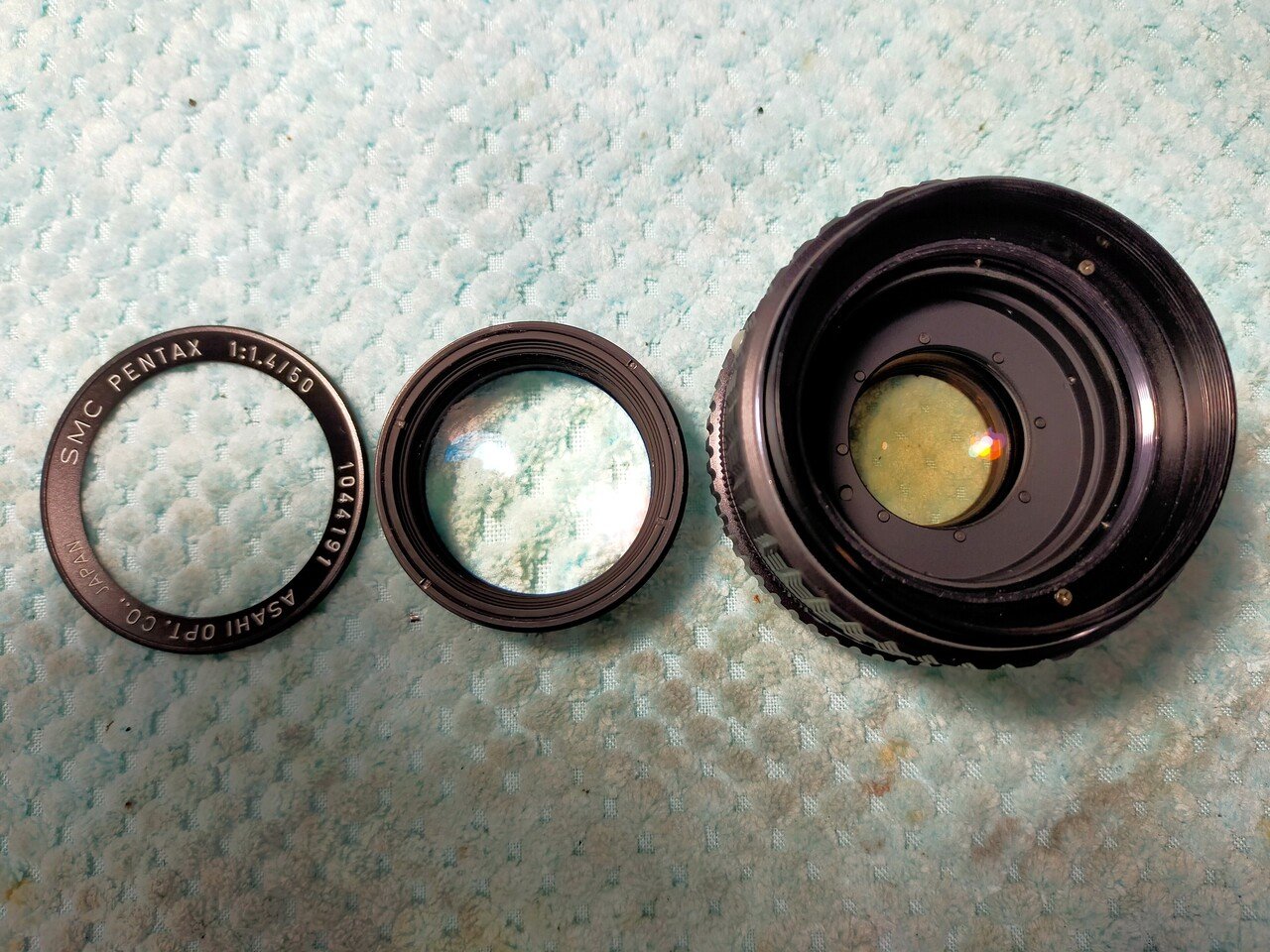 Pentax SMC PENTAX 50mm F/1.4の分解｜フィルムカメラ修理のアクアカメラ