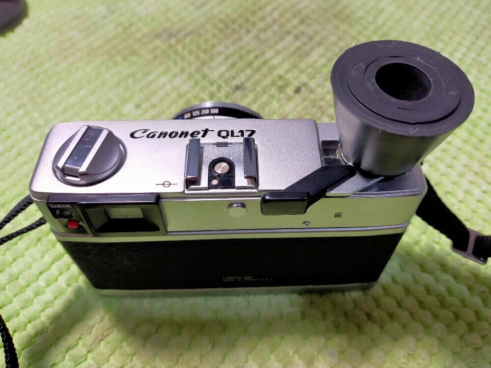Canon Canonet Giii QL17の分解｜フィルムカメラ修理のアクアカメラ