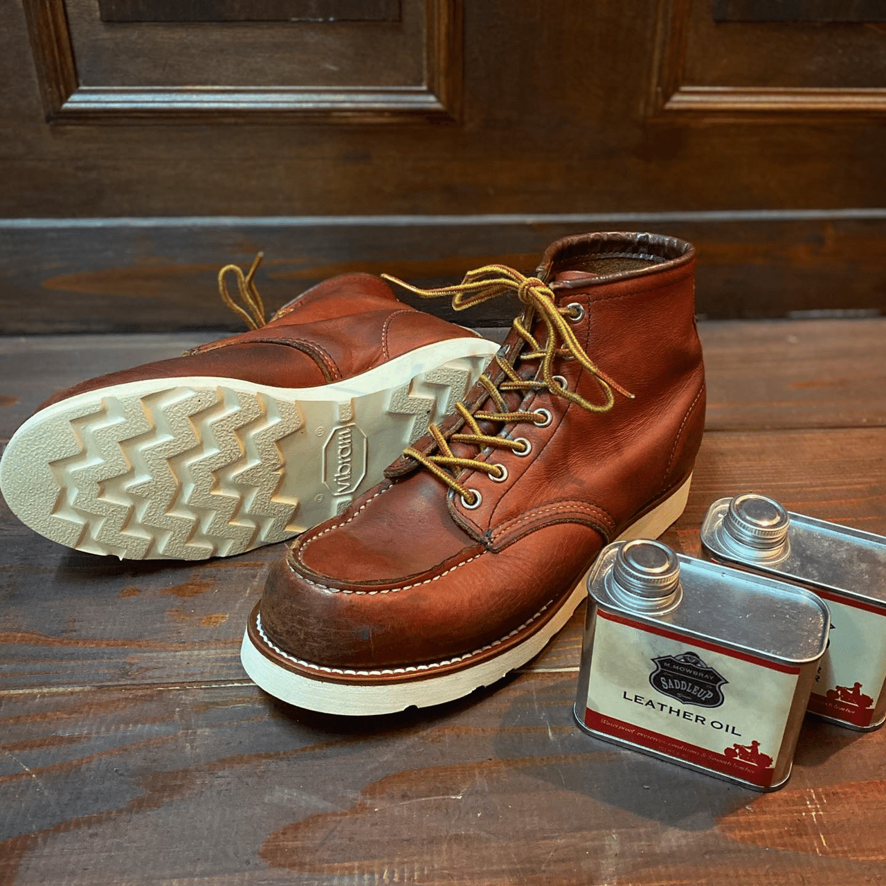 レッドウィング・ソール張り替え・北海道札幌市・靴修理はASHIDO